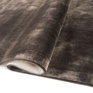 OEM Luxury Silk Boho Plush Handmade Brown Area <b>Rug</b> Cut <b>Pile</b> Viscose Washable Non-Slip Hand Wash <b>Thick</b> <b>Rug</b> - Product Image 2