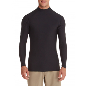 Wholesale Men's Long Sleeve Fitness Compression Breathable Comfortable Rash Guard Quick Dry UPF 50+ Custom Logo Guard - Product Image 1