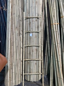 Premium Natural Bamboo Leaning <b>Ladder</b> Home Storage Rack for Towels Clothes Blankets and Decorative Home Use - Product Image 4