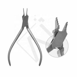 Pince à former les boucles Accuram Nance 13 cm, outil dentaire orthodontique pour plier les fils, en acier inoxydable, outil de précision - Product Image 1