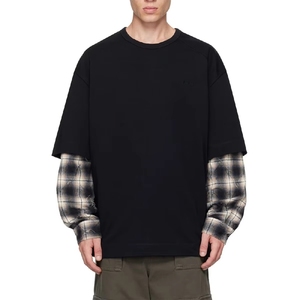 T-shirt double couche toutes saisons, confortable, respirant, tissu élégant, pour hommes et femmes, décontracté, à porter au quotidien, en plein air - Product Image 2
