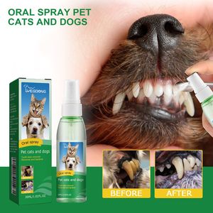 Universal Pet Tooth Deodorizer <b>Spray</b> Cats and <b>Dogs</b> Breath Freshening Mouth Cleaning for Cleaning & Grooming - Product Image 2