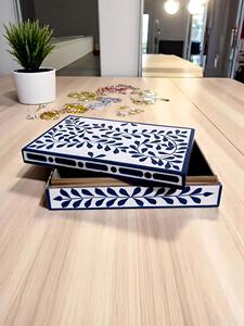 Caja de Joyería Decorativa Hecha a Mano con Diseño Marroquí de Flor de Amor con Incrustaciones de Hueso Ecológica, Decoración para Mesa del Hogar, Año Nuevo - Product Image 6