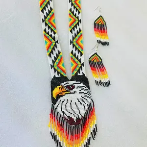 Collier de perles de rocaille tchèques de haute qualité pour femme, tendance, multicouche, collier bib épais, pour mariage, fiançailles, anniversaire - Product Image 2