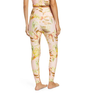 Leggings de Pesca de Cintura Alta con Estampado Floral para Mujer, Pantalones Transpirables Sin Costuras de Spandex y Poliéster con Protección UPF 35 y Diseño de Plantas - Product Image 2