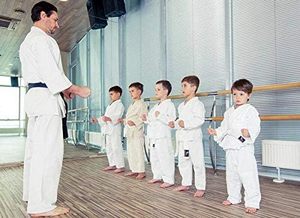 Conjunto de Uniforme de Karate Blanco para Adultos con Cinturón, 100% Algodón, Duradero, Corte Regular, Unisex, Ropa de Artes Marciales - Product Image 5