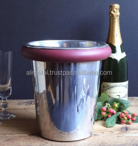 Unique Design Metal Decorative Champagne Bucket Or Wine Cooler For Indoor Or Outdoor Parties Customizable - Product Image 2