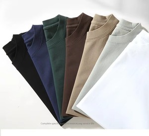 Men's Summer Casual Short-Sleeved T-Shirt Quick-Drying Breathable Round-Neck Jersey Top for <b>Running</b> Fitness Sports Solid Pattern - Product Image 4