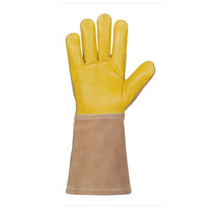 Guantes de Soldadura TIG de Cuero Resistentes al Calor, con Puño de Seguridad Antideslizante y Duradero, Hechos en Pakistán con Cuero de Vaca - Product Image 6