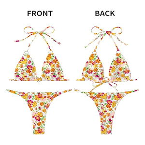 Conjunto de Bikini para Mujer, Diseño Moderno, Económico, de Alta Calidad, Transpirable, con Logotipo/Colores Personalizados, Ligero, Última Tendencia - Product Image 4