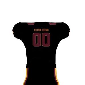 Custom Design 100_ Polyester Men's American Football Uniform Adult And Youth Wear Sublimation Unisex American Football Uniform - Product Image 6