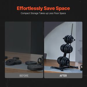 Custom Wood L-Frame Weight <b>Plate</b> Tree <b>Rack</b> 2-Inch Standard Weight <b>Plates</b> 1000 Lbs Load Capacity for Weighing - Product Image 4