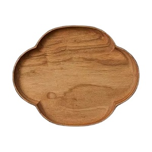 Nouveauté : Plateau de service ovale long en bois de manguier, plateau à collation rustique fait à la main, plateau à pain en bois à grain naturel - Product Image 1