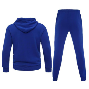 <b>Men</b> <b>Summer</b> Casual Active Tracksuit Breathable Cotton Fabric Hooded Zipper <b>Jacket</b> Slim Fit Tapered Jogger Pants Gym Running - Product Image 2