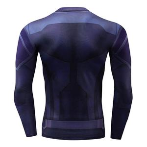 High Performance Rash Guard <b>Athletic</b> Compression Shirt Custom Printing Sportswear Manufacturer Supply - Product Image 6