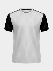 Camiseta de Fútbol para Hombre 2026, Blanca y Negra, Manga Corta, Cuello Redondo, Poliéster que Absorbe la Humedad, Ajuste Atlético, para Todas las Temporadas, Impresión Sublimada - Product Image 1