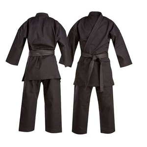 Uniforme de judo unisexe confortable, de haute qualité, léger, respirant, 100% coton, logo sur le devant, prix de gros - Product Image 1