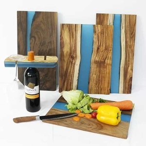 Eco Friendly Wooden and Resin Cutting <b>Board</b> Handmade Kitchen Chopping <b>Board</b> with Smooth Surface and Long Lasting Quality - Product Image 3