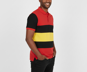 Camisetas Clásicas de Verano para Mujer al por Mayor, Cuello Redondo, Diseño de Rayas en Colores Contrastantes, Patrón Sólido, Manga Corta, Tops Casuales - Product Image 2