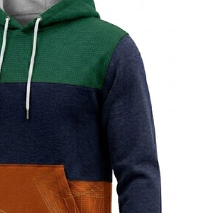 Hoodie de luxe en laine de mouton avec silhouette à longue traîne, vêtement streetwear personnalisé, solutions OEM ODM - Product Image 2