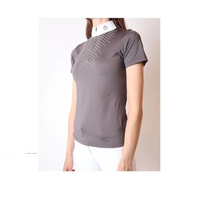 Chemise de compétition équestre de haute qualité, extensible dans 4 directions, en tissu technique doux au toucher, idéale pour la compétition et les spectacles. - Product Image 2
