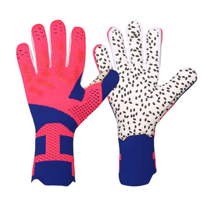 Football Goalkeeper Gloves Full Finger PU Polyester Spandex Non-Slip Breathable Adjustable Wrist <b>Strap</b> Pull on Unisex Sports - Product Image 4
