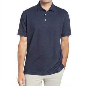 Camisetas de Golf de Manga Corta para Hombre, Tejido Sólido de Secado Rápido, Personalizables con Logotipo, de Alta Calidad, en Poliéster, Venta al Por Mayor - Product Image 3