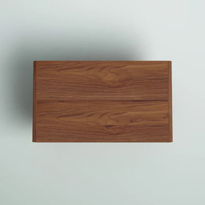 Solid Teak Wood Legs <b>Rectangle</b> <b>Coffee</b> <b>Table</b> Natural Wood Finish <b>Coffee</b> <b>Table</b> with Dual Storage and Door - Product Image 4
