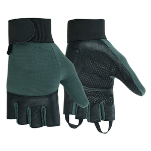Custom Logo Heavy Duty Leather Tactical Safety <b>Gloves</b> Multi-Purpose Working and Riding <b>Gloves</b> with Touch Screen Compatibility - Product Image 6