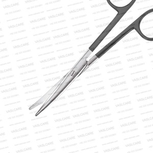 Ciseaux chirurgicaux dentelés Mayo SuperCut, courbés 14 cm ou droits 17 cm, pour la dissection précise des tissus en chirurgie faciale - Product Image 3