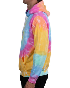 Sudadera con Capucha Tie Dye para Hombre, Nueva Colección 2026, Corte Regular, Felpa, Informal, con Bolsillo, Estilo Tejido, para Verano - Product Image 4