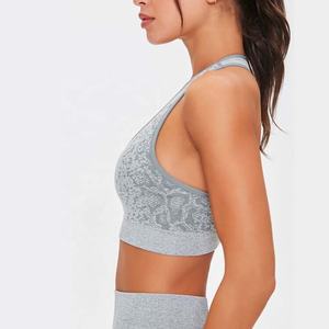 Soutien-gorge de sport pour femme PIHA SPORTS – Matière Spandex/Polyester, maintien élevé pour la course et le yoga (Modèle 2026) - Product Image 2