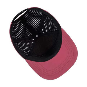 Casquette Snapback Rose en Maille à 6 Panneaux Unisexe – Chapeau Décontracté Respirant Printemps-Été Réglable - Product Image 3