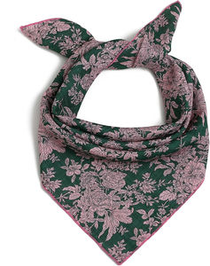 Pañuelo de seda natural ecológico de alta calidad, venta al por mayor, OEM, personalizado, estampado, bandana de satén para mujer, pañuelos de seda para mujer - Product Image 1