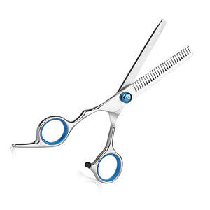 Professional Stainless Steel Thinning Scissors for Hair Salon Supplies Sharp Blade Barber <b>Shears</b> Hair Thinning Scissors - Product Image 2