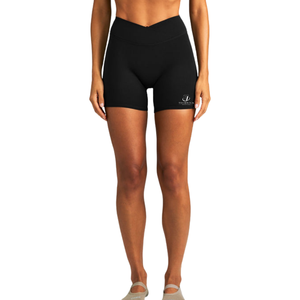 Shorts taille haute pour femmes, légers, extensibles, respirants, séchage rapide, vêtements de sport pour yoga, course à pied, gym, entraînement - Product Image 1
