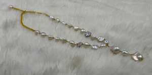 Multi Strand Freshwater <b>Pearl</b> Necklace Layered <b>Pearl</b> Choker Bridal Statement Jewelry <b>Set</b> Custom Wholesale B2B Supply - Product Image 2