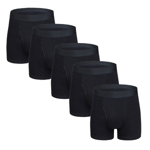 Mens Bamboo <b>Boxer</b> Shorts Soft Cooling Underwear Stretch Waist Lightweight Breathable Daily Comfort Sleep Shorts <b>Custom</b> OEM - Product Image 6