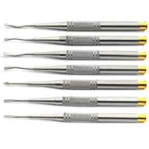 Instrumentos Dentales Manuales de Acero de Alta Resistencia, Elevadores Luxadores para Cirugía Oral, Aflojamiento de Dientes, Implantes Dentales, By Grip Surgical - Product Image 1