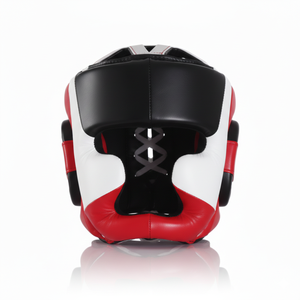 หมวกป้องกันศีรษะสำหรับศิลปะการต่อสู้ MMA มวยไทย คิกบ็อกซิ่ง ฝึกซ้อม ป้องกันการบาดเจ็บ แบบหุ้มศีรษะ - Product Image 1