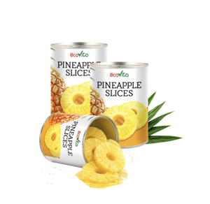 Hot Sale International Standard Factory In Vietnam Low Price Canned <b>Pineapple</b> Slices In <b>Light</b> Syrup - Product Image 1