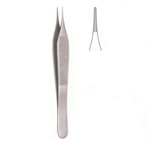 Wholesale Adson Brown Dissecting Forceps Teeth Surgical Tissue Medical Grade Stainless Steel Instrument Set Clinical Use - Product Image 2