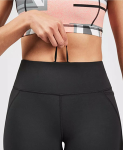 New Design Ladies Yoga Wear Sets Plus Size Leopard Striped Rhinestone Belt Washed Lace Solid Gym Bra Mid Waist Leggings 2 Piece - Product Image 2