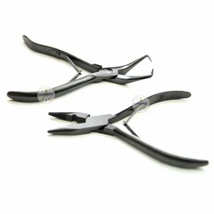 Ensemble d'outils professionnels en acier inoxydable de qualité supérieure pour extensions de cheveux, 10 pièces, outils pour micro-liens, pince à ruban, LUMINEX IMPEX, logo personnalisé - Product Image 4