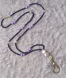 Modern Ethnic Floral Beaded Embroidery Customized <b>Lanyard</b> Handmade Fashion Accessory <b>for</b> Badge Holder and <b>Keys</b> - Product Image 5