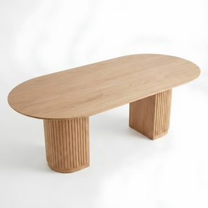 Table de restaurant en teck massif de haute qualité avec un design moderne élégant, écologique et durable pour une utilisation en extérieur, divers concepts - Product Image 3