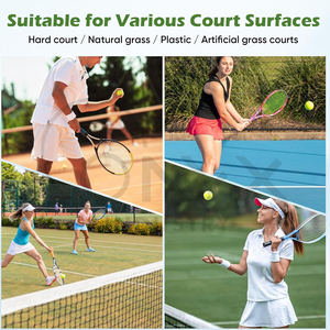 ลูกเทนนิสคุณภาพสูง ทนทานเป็นพิเศษ พรีเมียม แรงดันสมดุล ควบคุมความเร็วได้ดี ทนทาน ความเร็วสูง และการเด้งกลับที่เชื่อถือได้ - Product Image 5