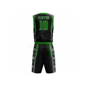 Uniforme de basket-ball respirant 100% polyester - Haute qualité, couleur et taille personnalisables, service OEM, nouveau design - Product Image 6