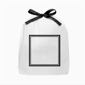 Bolsa de Almacenamiento con Cordón de Algodón de Inspiración Vintage, Bolsa Premium - Product Image 4