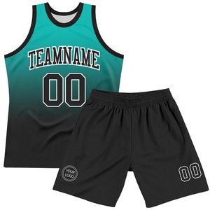 Performance Custom Sublimated Soccer Jersey Set Geometric Pattern Blue Quick Dry Unisex Adult Short Sleeve Team Uniforms - Product Image 1